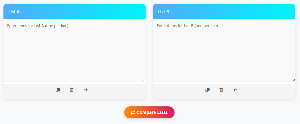 list diff tool